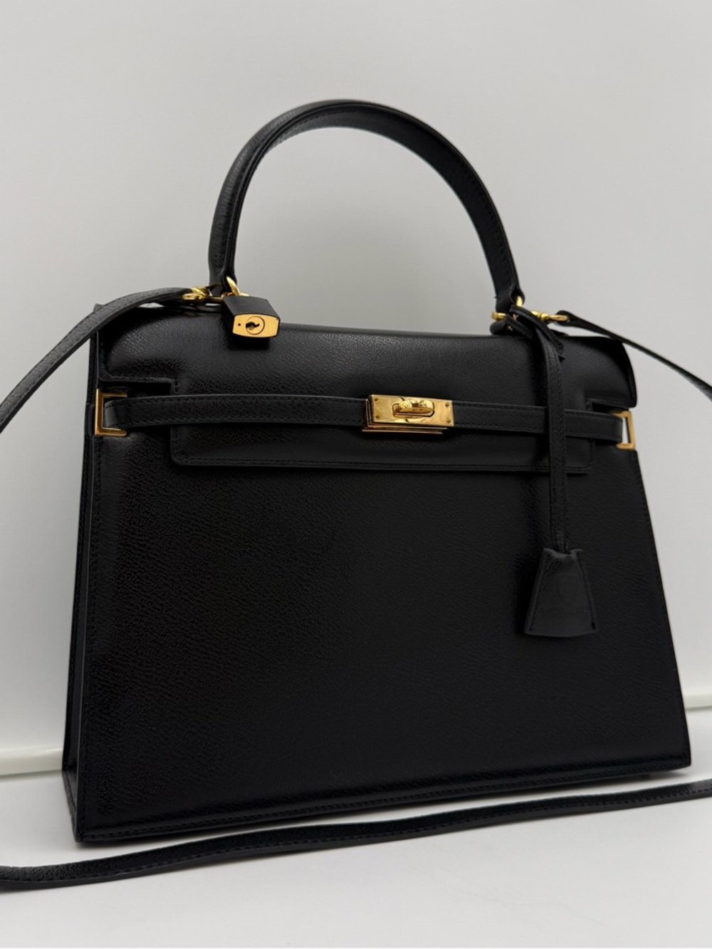 🐢MORABITO COUSU MAIN 1905 PARIS • SCALA ‘Turtle’ 28 Shoulder Bag Made in FRANCE